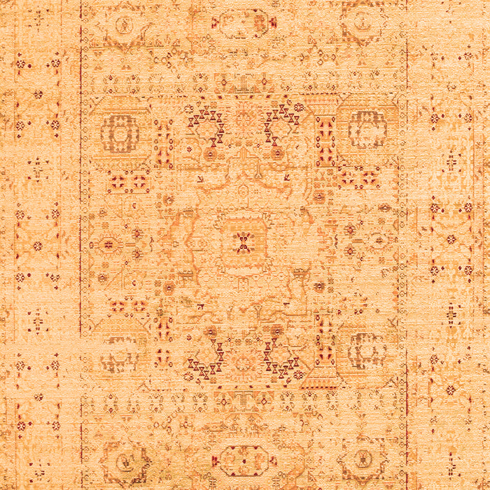 Oriental Orange Traditional Rug, tr332org