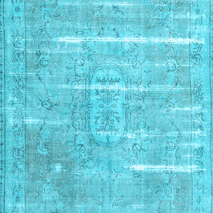Machine Washable Persian Light Blue Traditional Rug, wshtr3330lblu