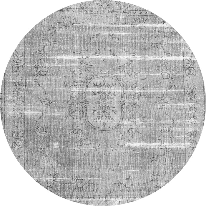 Machine Washable Persian Gray Traditional Rug, wshtr3330gry