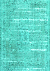 Persian Turquoise Traditional Rug, tr3330turq