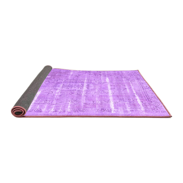 Sideview of Persian Purple Traditional Rug, tr3330pur