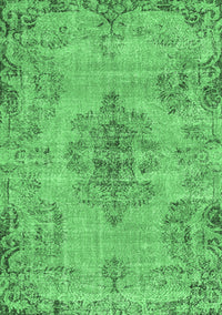 Persian Emerald Green Traditional Rug, tr3331emgrn