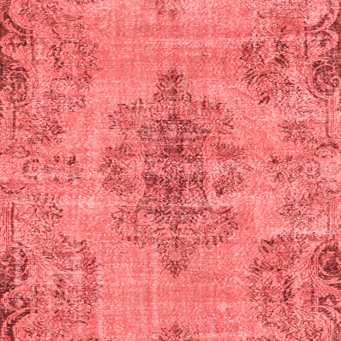 Machine Washable Persian Red Traditional Rug, wshtr3331red