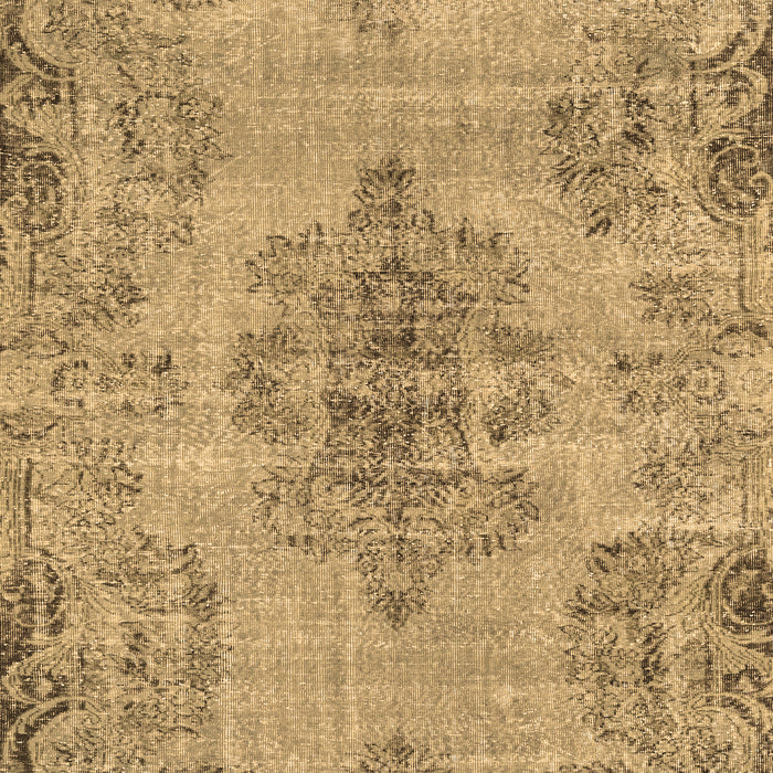Machine Washable Persian Brown Traditional Rug, wshtr3331brn