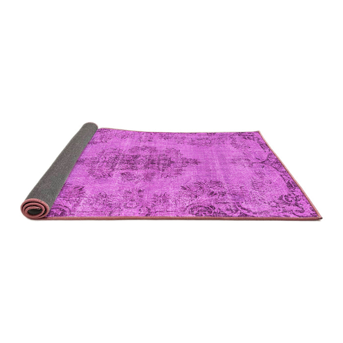 Sideview of Persian Pink Traditional Rug, tr3331pnk