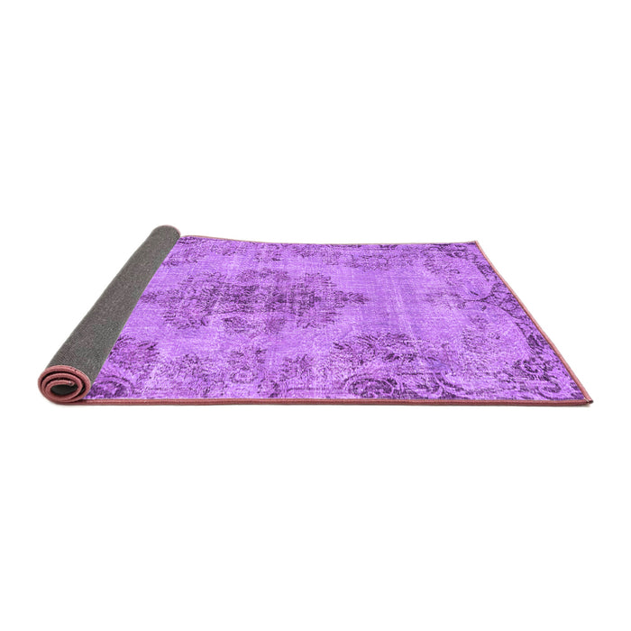 Sideview of Persian Purple Traditional Rug, tr3331pur