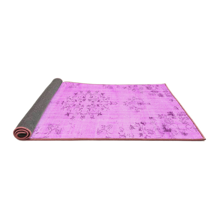 Sideview of Persian Pink Traditional Rug, tr3332pnk