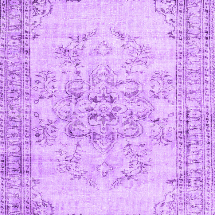 Machine Washable Persian Purple Traditional Area Rugs, wshtr3333pur