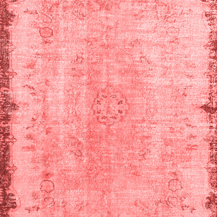 Machine Washable Persian Red Traditional Rug, wshtr3334red