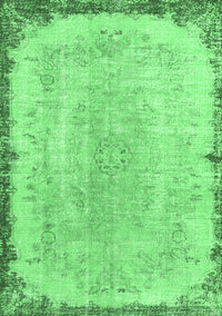 Persian Emerald Green Traditional Rug, tr3334emgrn