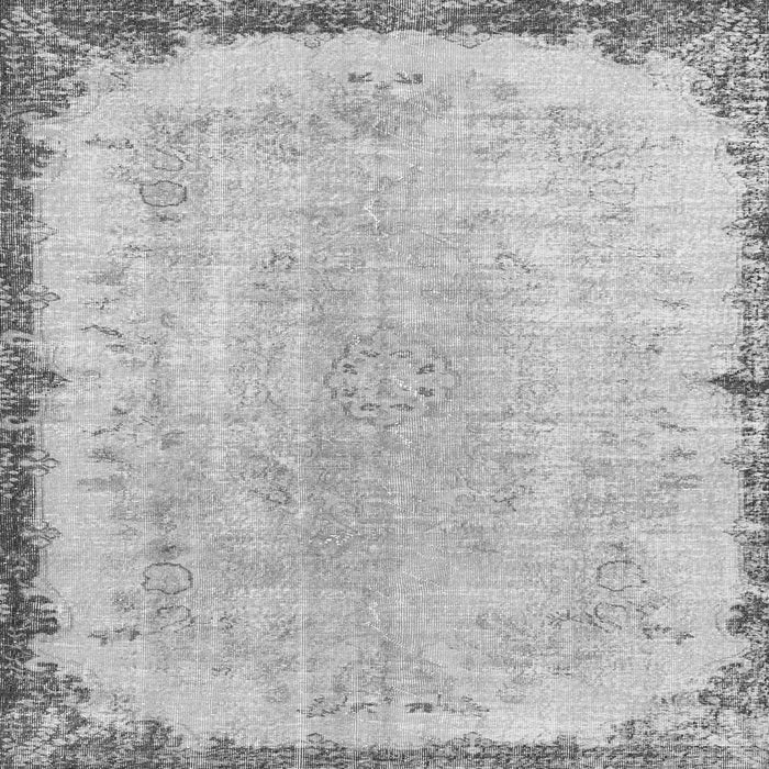 Serging Thickness of Persian Gray Traditional Rug, tr3334gry