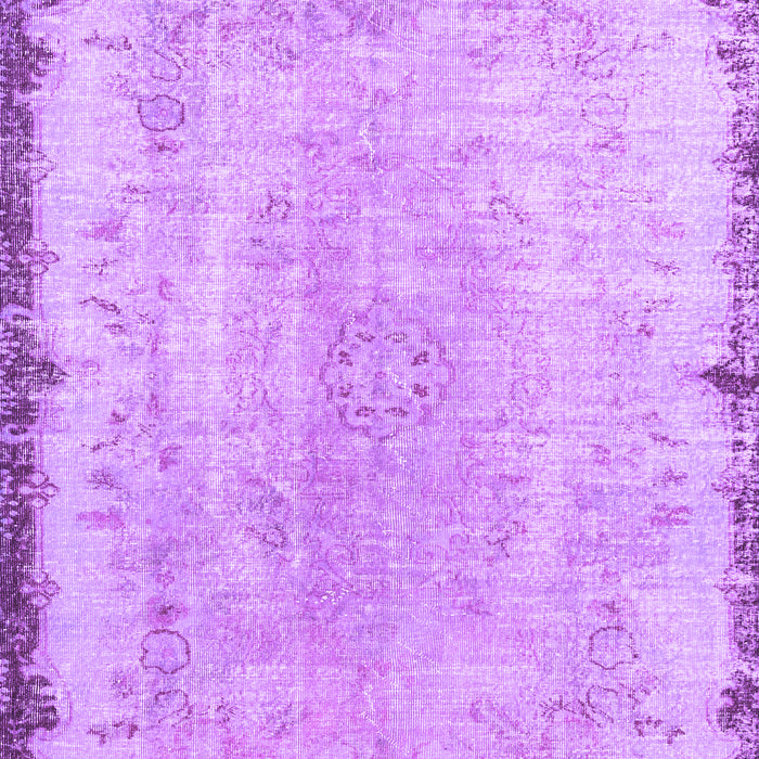 Machine Washable Persian Purple Traditional Area Rugs, wshtr3334pur
