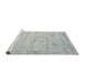 Sideview of Machine Washable Traditional Dark Gray Rug, wshtr3335