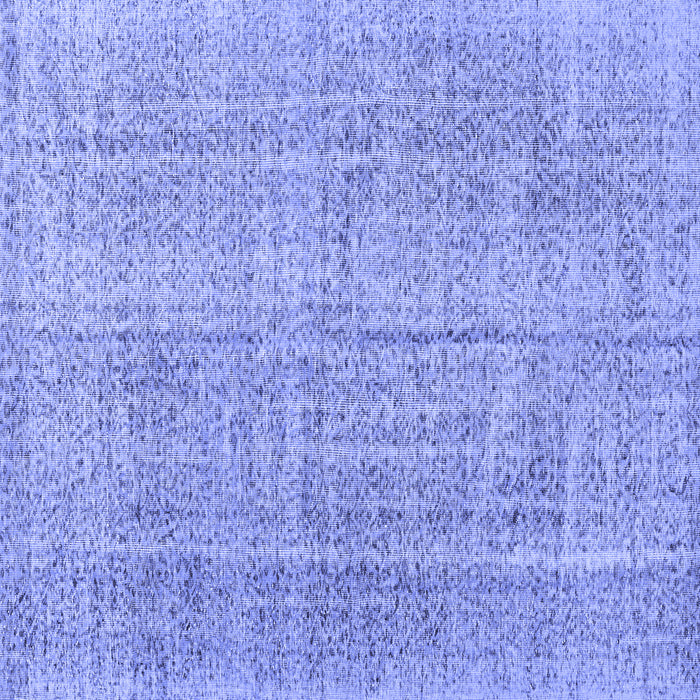 Square Persian Blue Traditional Rug, tr3336blu