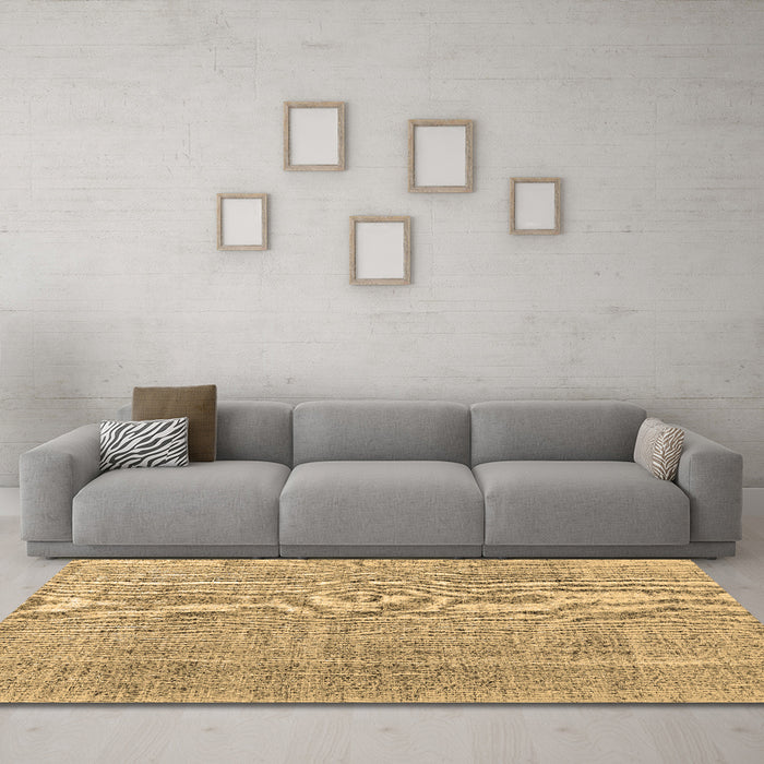 Machine Washable Persian Brown Traditional Rug in a Living Room,, wshtr3336brn