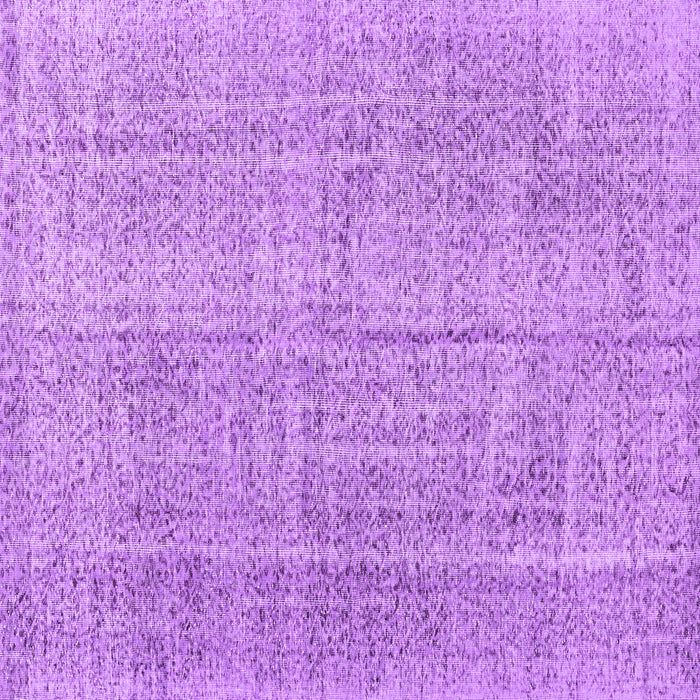 Square Machine Washable Persian Purple Traditional Area Rugs, wshtr3336pur