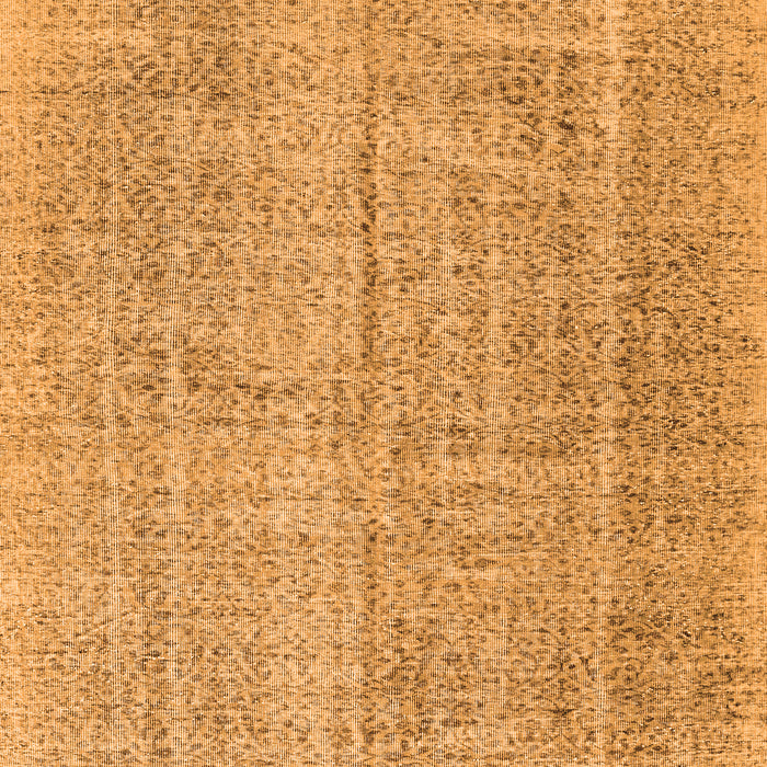 Serging Thickness of Machine Washable Persian Orange Traditional Area Rugs, wshtr3336org