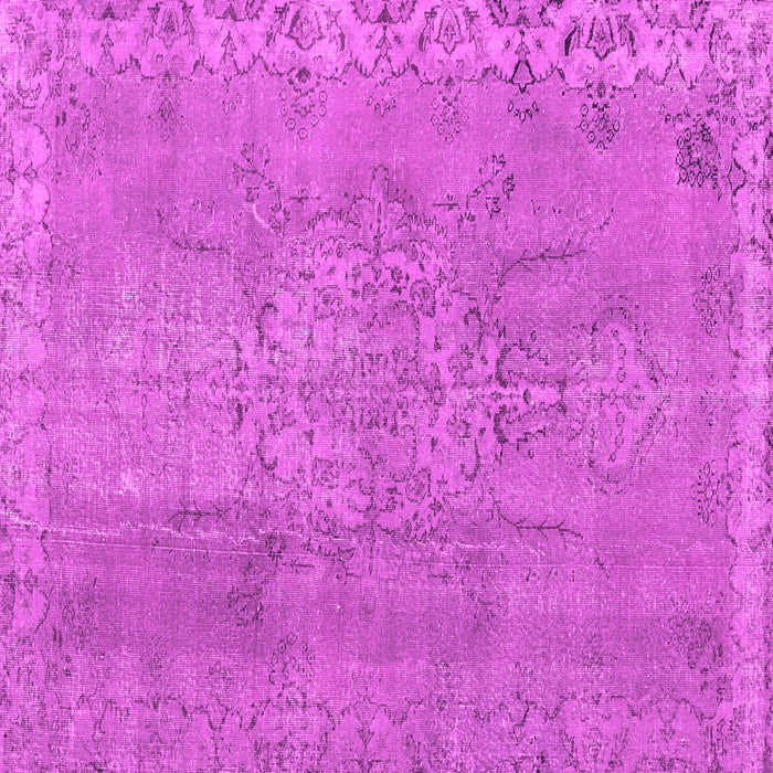 Square Persian Pink Traditional Rug, tr3338pnk