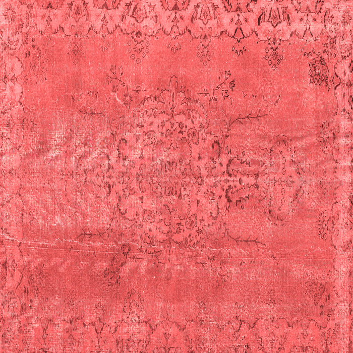 Machine Washable Persian Red Traditional Rug, wshtr3338red