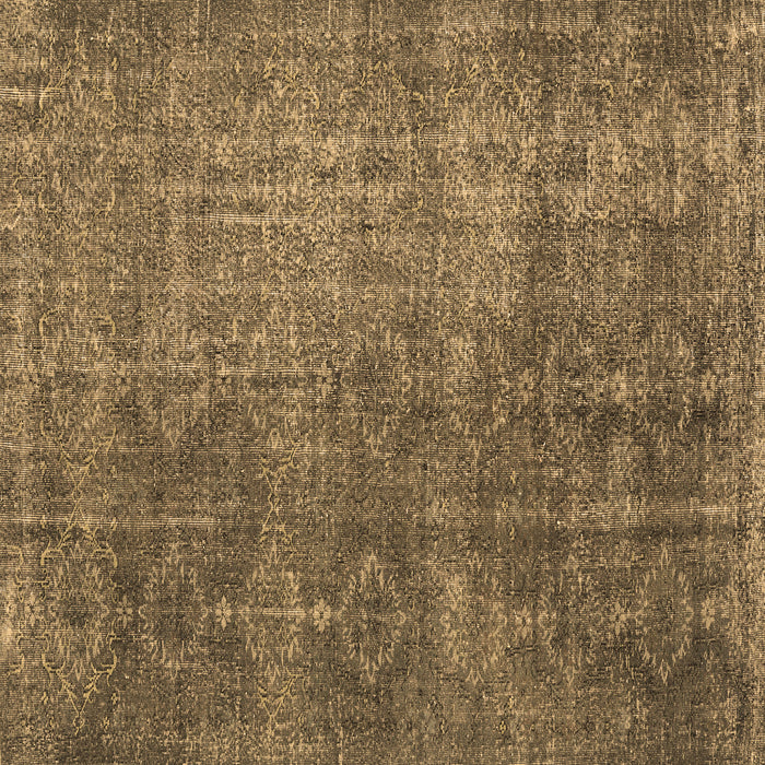 Square Persian Brown Traditional Rug, tr3339brn