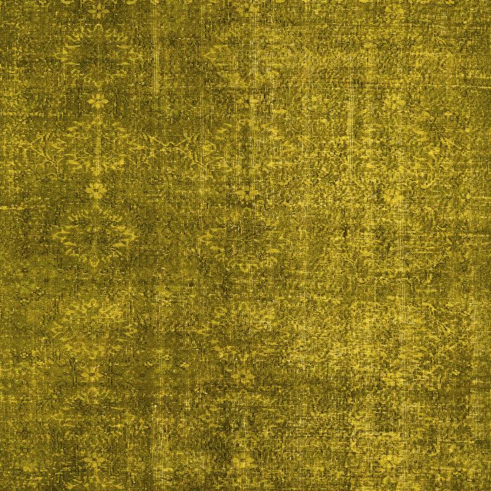 Machine Washable Persian Yellow Traditional Rug, wshtr3339yw