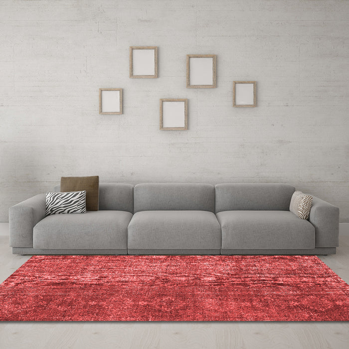 Traditional Red Washable Rugs