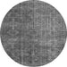 Machine Washable Persian Gray Traditional Rug, wshtr3339gry