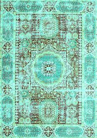 Persian Turquoise Traditional Rug, tr333turq