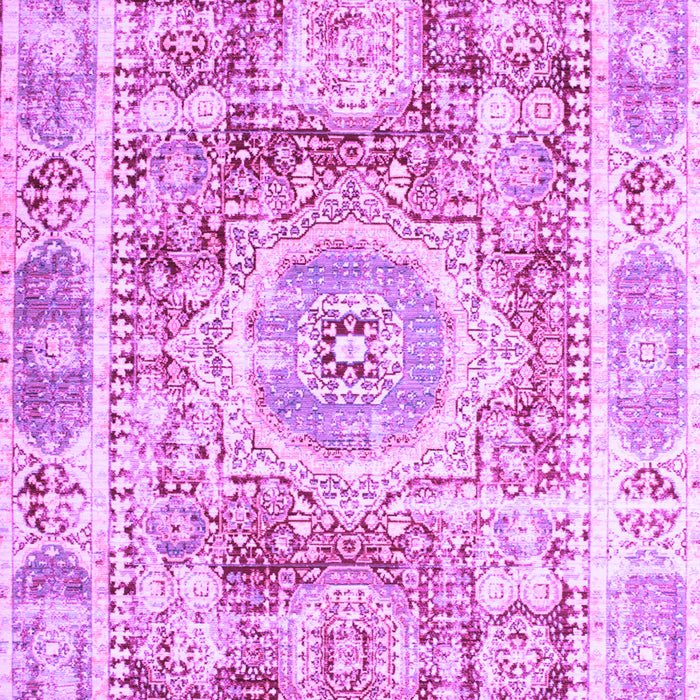 Machine Washable Persian Purple Traditional Area Rugs, wshtr333pur