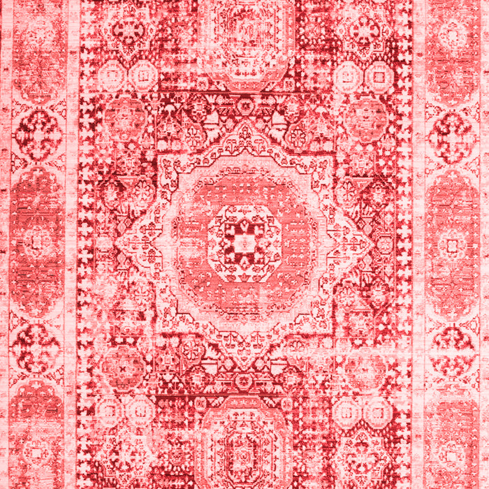 Machine Washable Persian Red Traditional Rug, wshtr333red