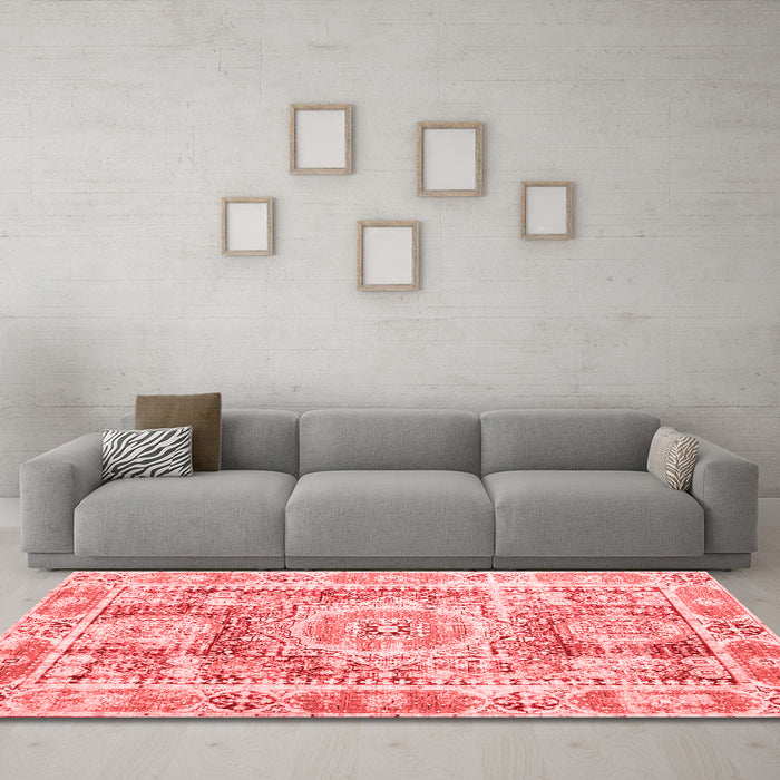 Traditional Red Washable Rugs