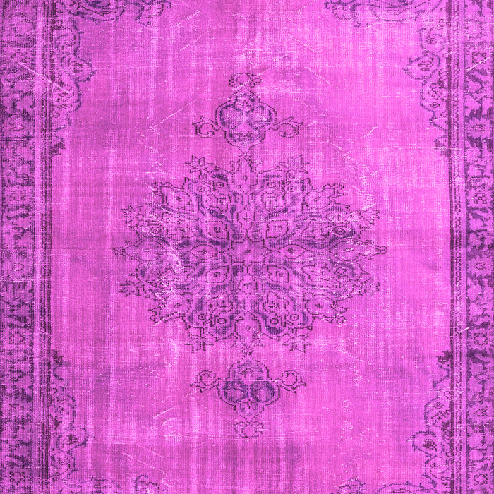 Machine Washable Persian Pink Traditional Rug, wshtr3340pnk