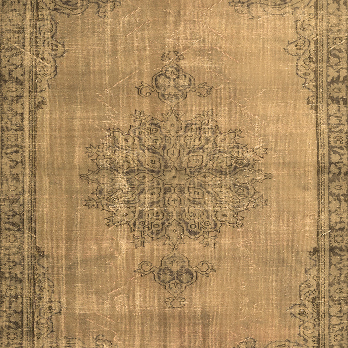 Machine Washable Persian Brown Traditional Rug, wshtr3340brn