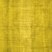 Square Persian Yellow Traditional Rug, tr3341yw