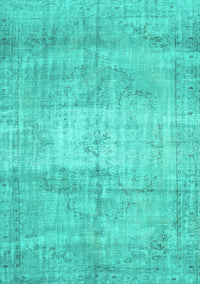 Persian Turquoise Traditional Rug, tr3341turq