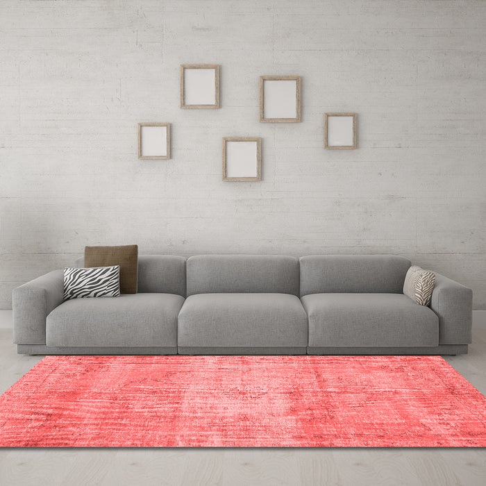 Traditional Red Washable Rugs