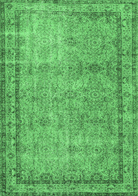 Persian Emerald Green Traditional Rug, tr3342emgrn