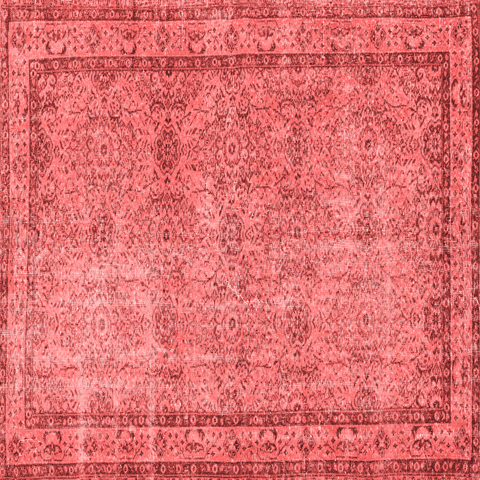 Machine Washable Persian Red Traditional Rug, wshtr3342red