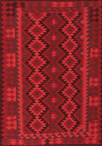 Southwestern Red Country Rug, tr3343red