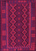 Southwestern Pink Country Rug, tr3343pnk