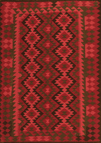 Southwestern Orange Country Rug, tr3343org