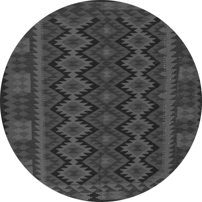 Square Southwestern Gray Country Rug, tr3343gry