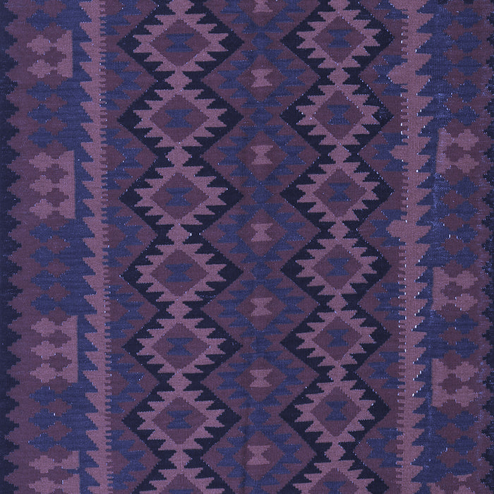 Southwestern Blue Country Rug, tr3343blu