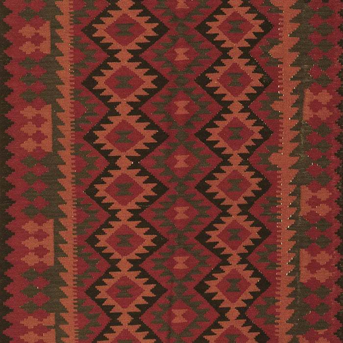 Southwestern Brown Country Rug, tr3343brn