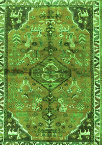 Persian Green Traditional Rug, tr3344grn