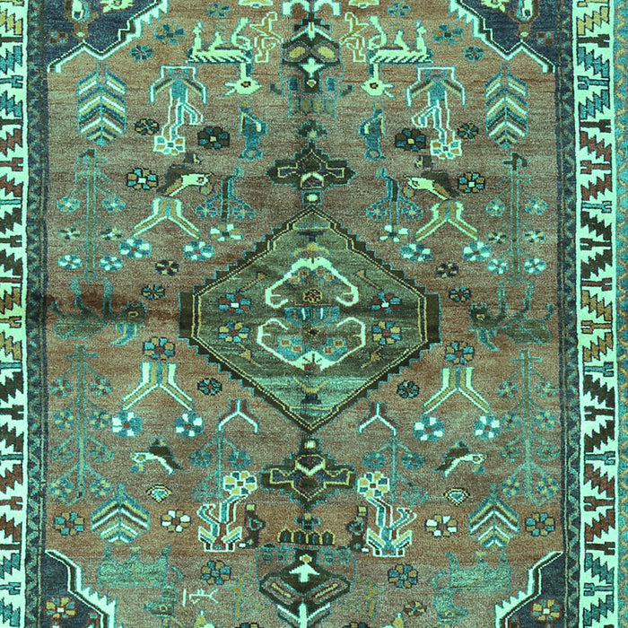Persian Turquoise Traditional Rug, tr3344turq