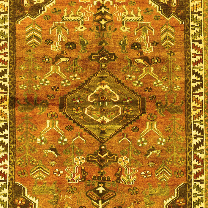 Persian Yellow Traditional Rug, tr3344yw