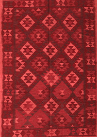 Southwestern Red Country Rug, tr3345red