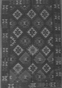 Southwestern Gray Country Rug, tr3345gry