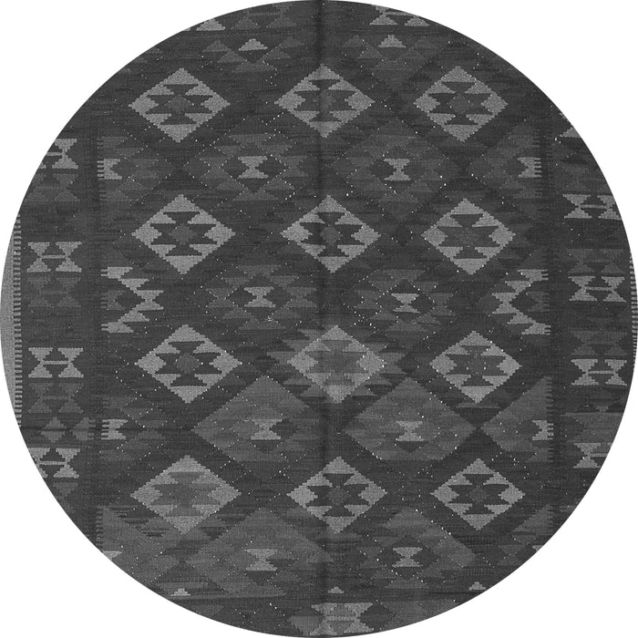 Square Southwestern Gray Country Rug, tr3345gry